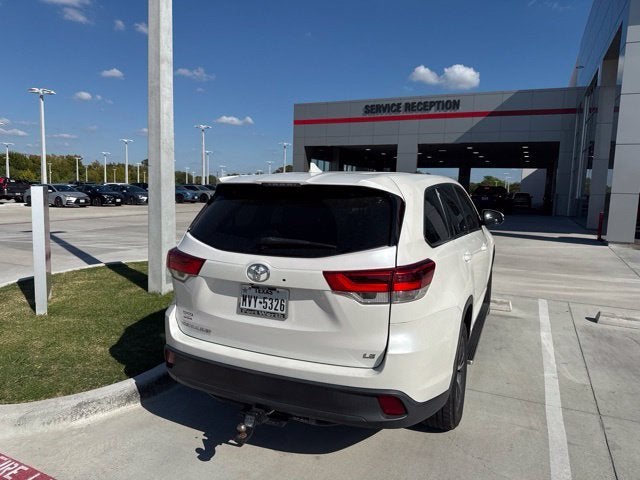 2019 Toyota Highlander LE Plus