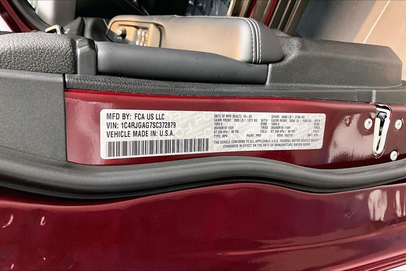 2025 Jeep Grand Cherokee Altitude