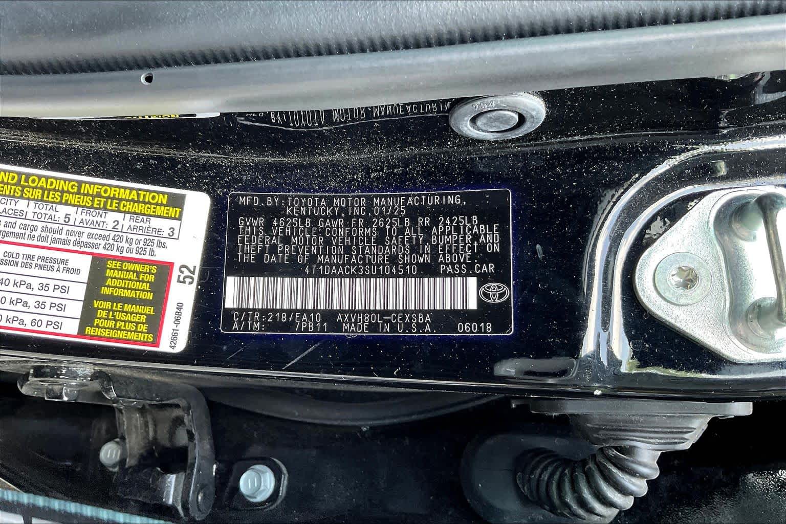 2025 Toyota Camry SE