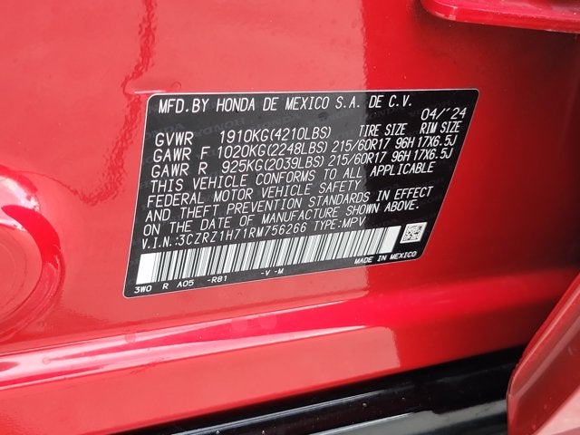 2024 Honda HR-V EX-L