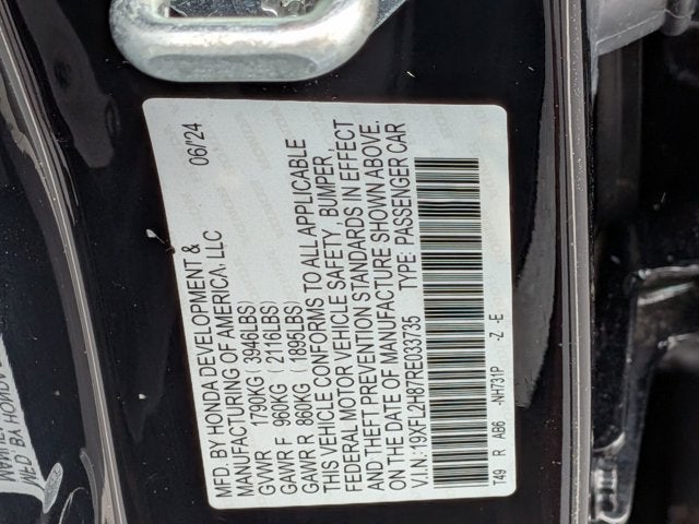 2024 Honda Civic Sport