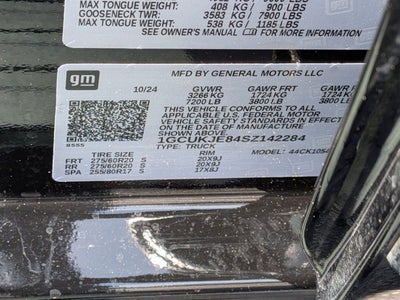 2025 Chevrolet Silverado 1500 High Country