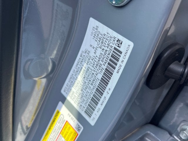 2026 Honda Civic Sport