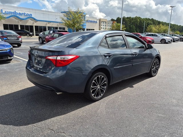 2016 Toyota Corolla S Plus
