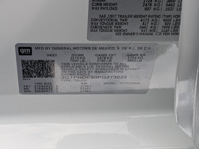 2023 GMC Sierra 1500 SLT