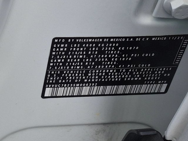 2025 Volkswagen Taos 1.5T SE