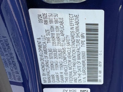 2024 Honda CR-V Hybrid Sport-L