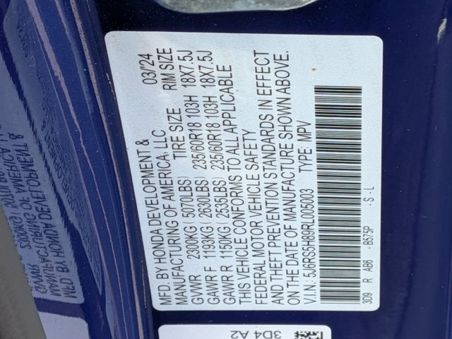 2024 Honda CR-V Hybrid Sport-L