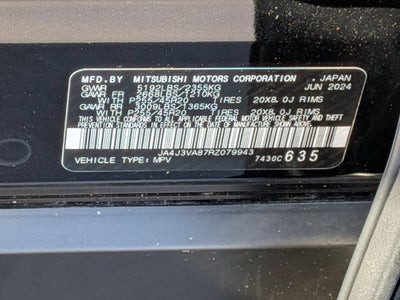 2024 Mitsubishi Outlander SE Black Edition
