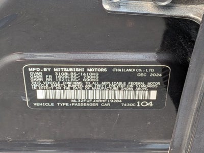2024 Mitsubishi Mirage G4 LE