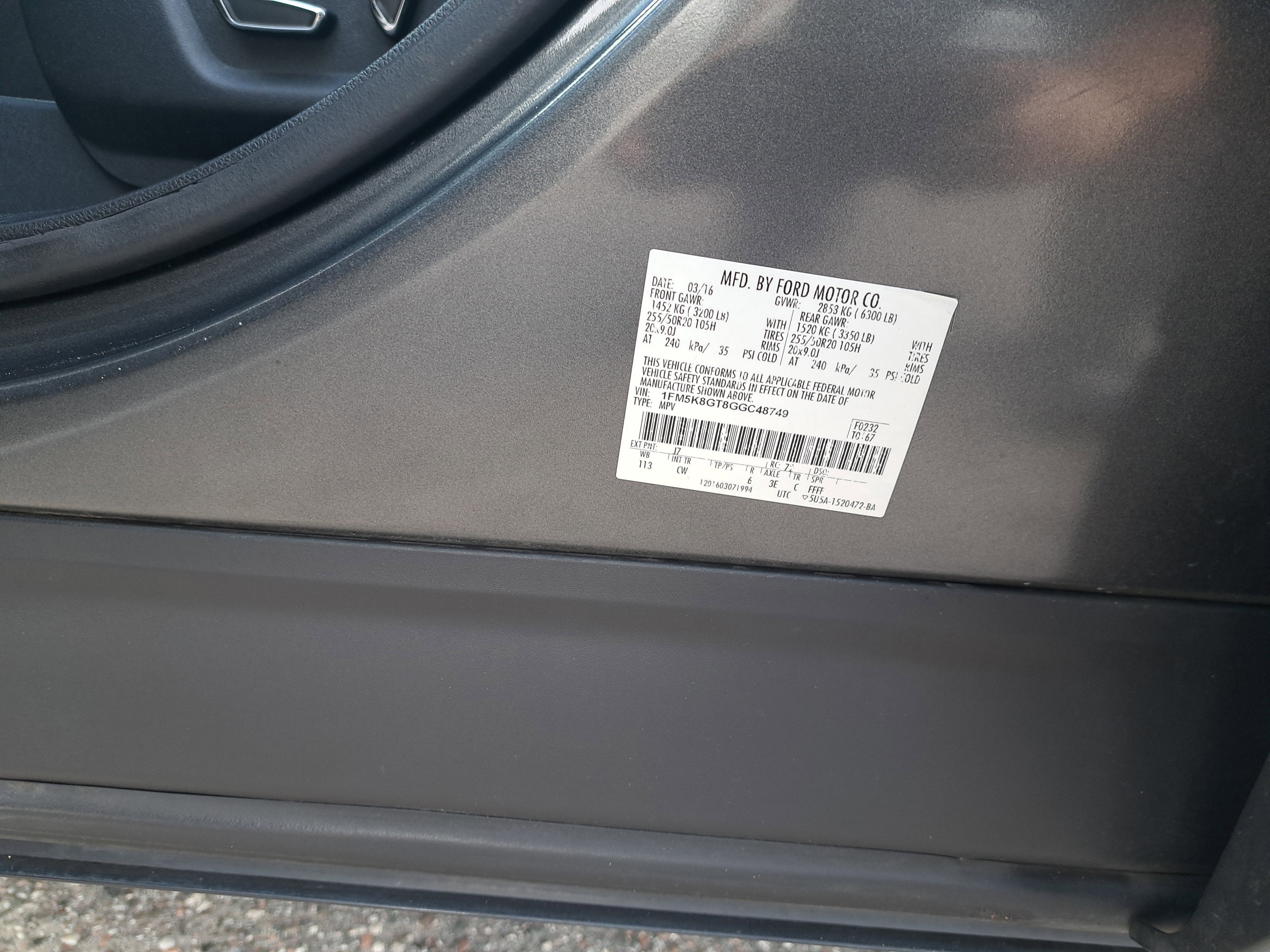 2016 Ford Explorer Sport