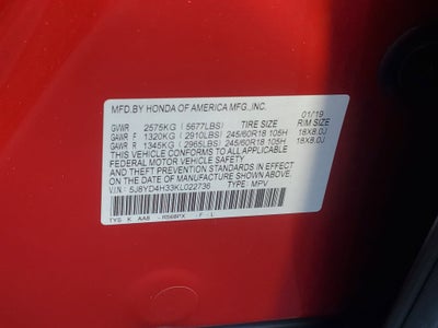 2019 Acura MDX 3.5L