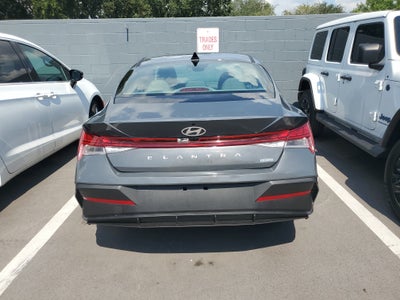 2026 Hyundai Elantra Hybrid Blue