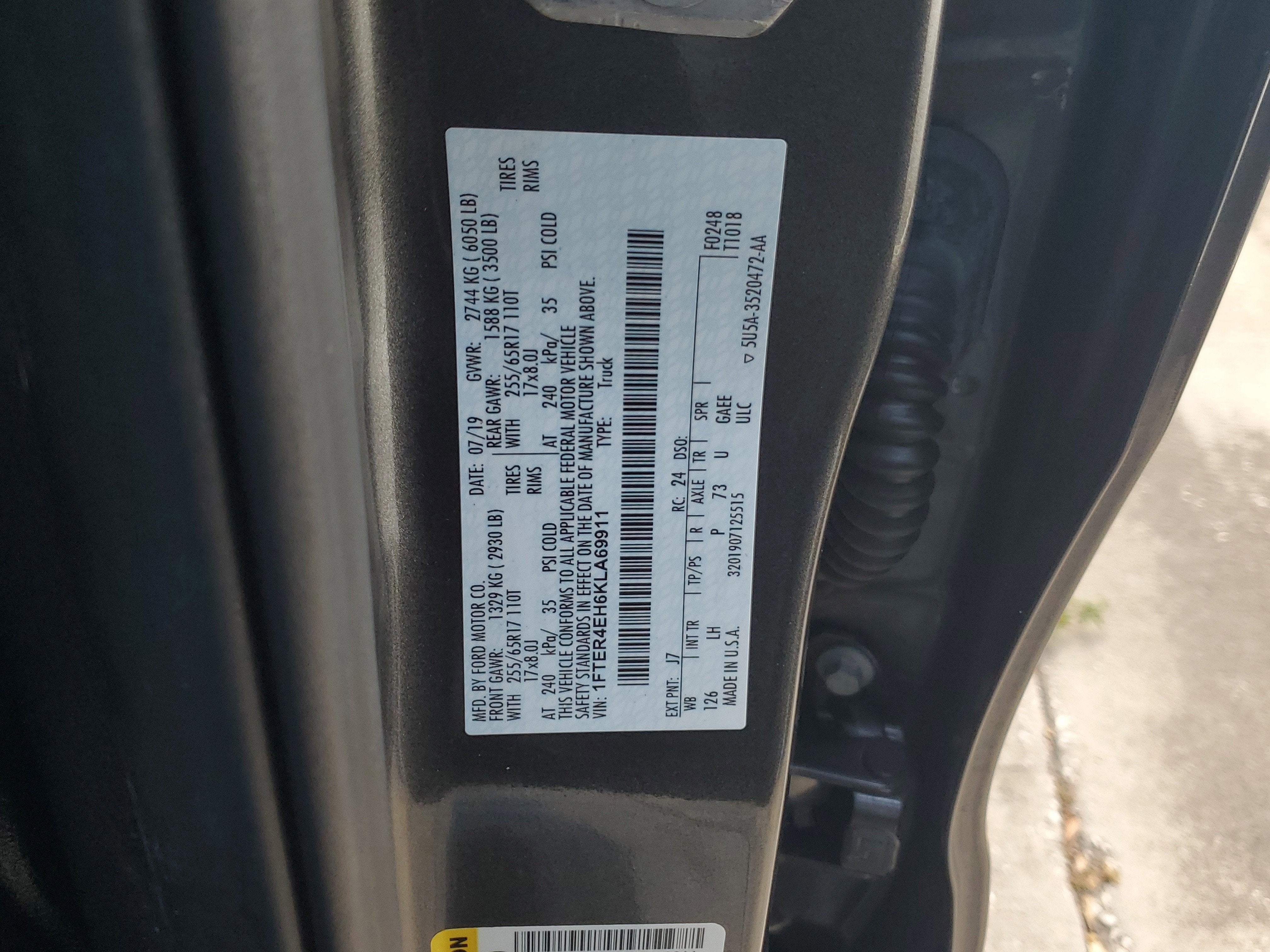 2019 Ford Ranger XLT