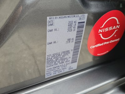 2023 Nissan Altima 2.5 SV