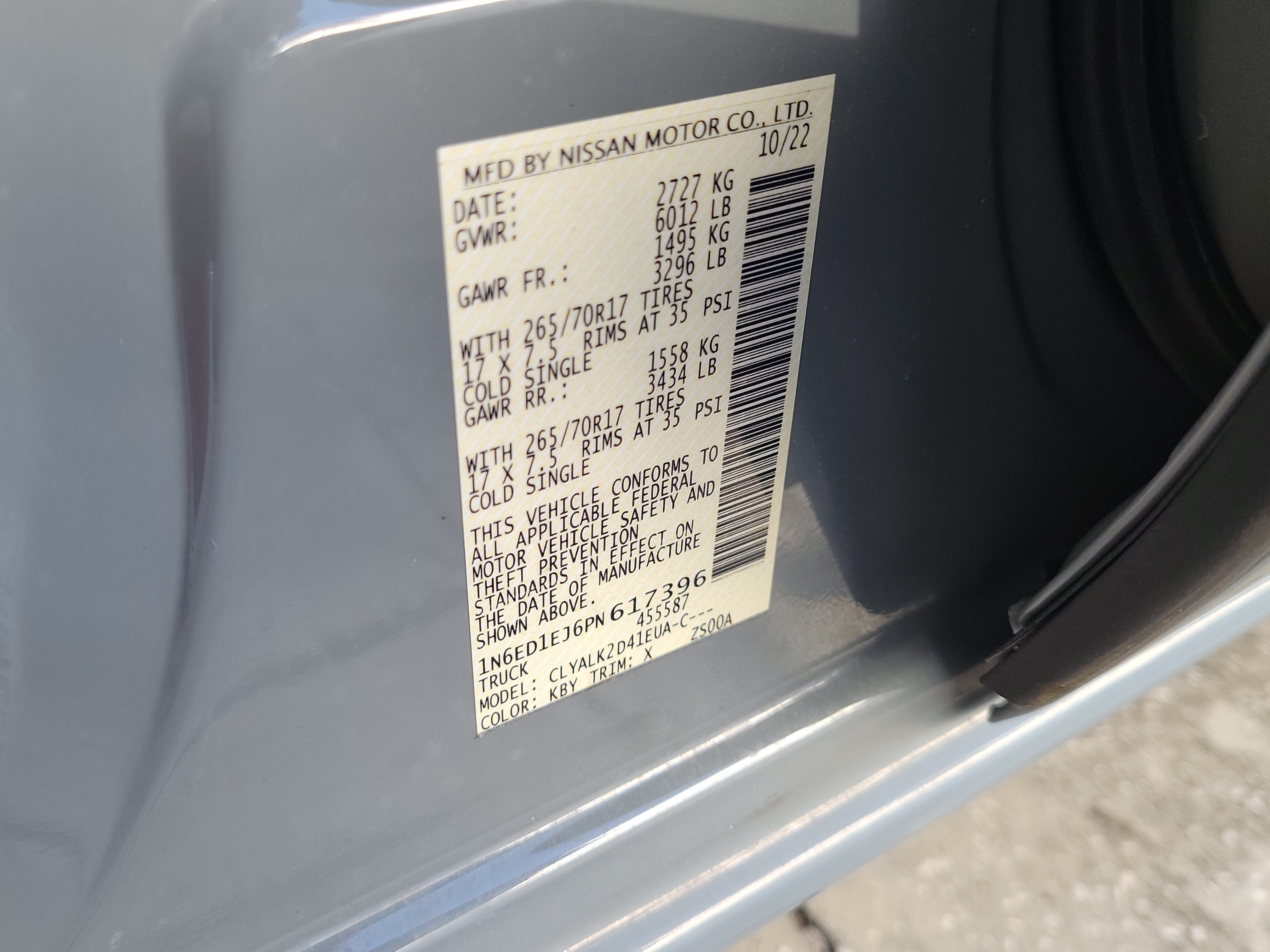 2023 Nissan Frontier PRO-X