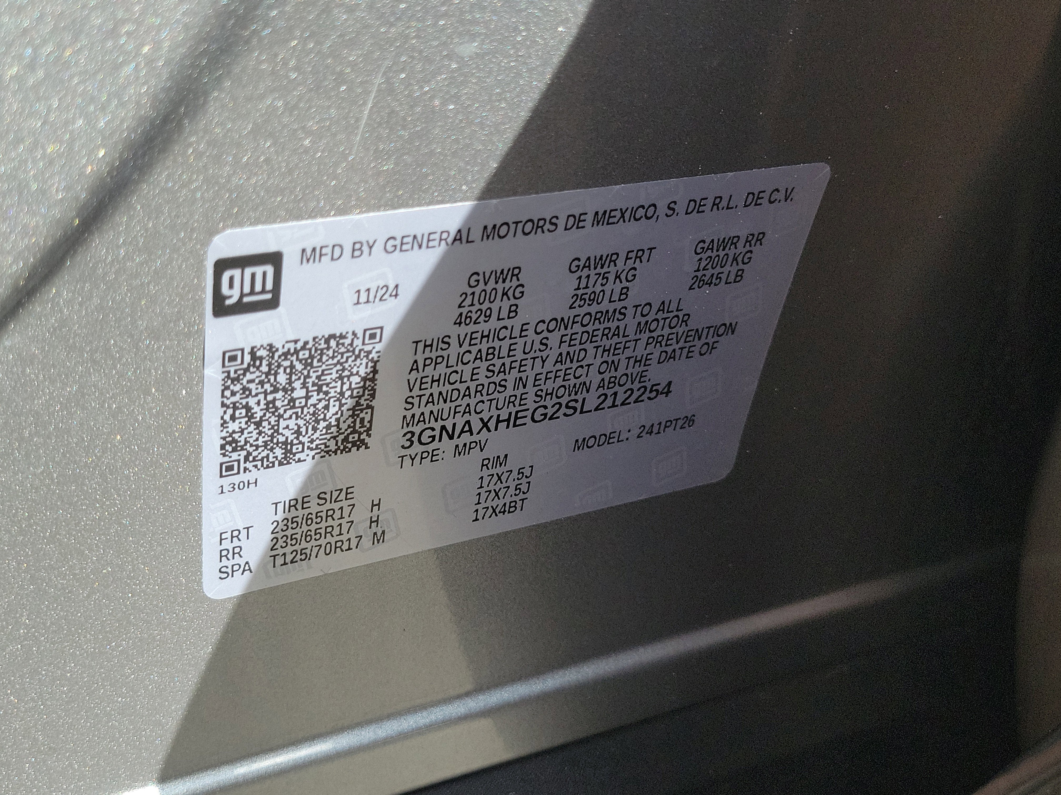 2025 Chevrolet Equinox FWD LT