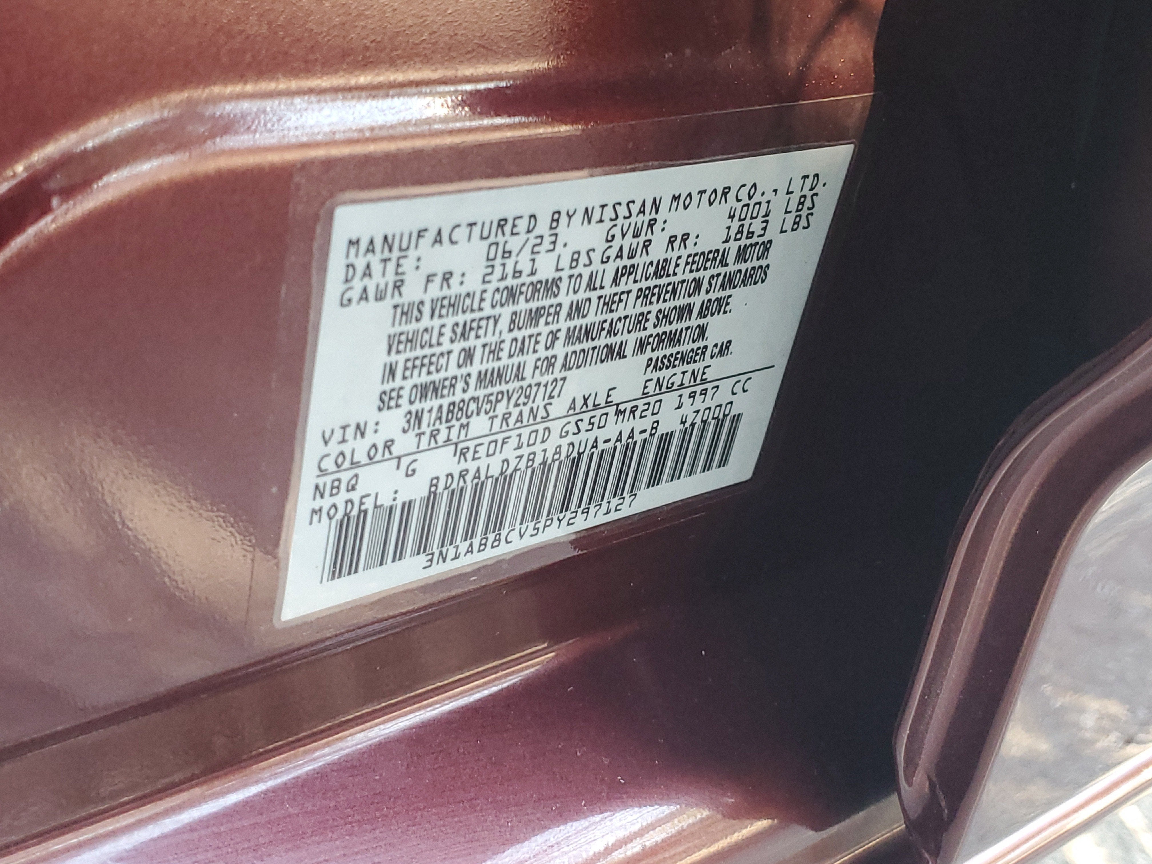 2023 Nissan Sentra SV