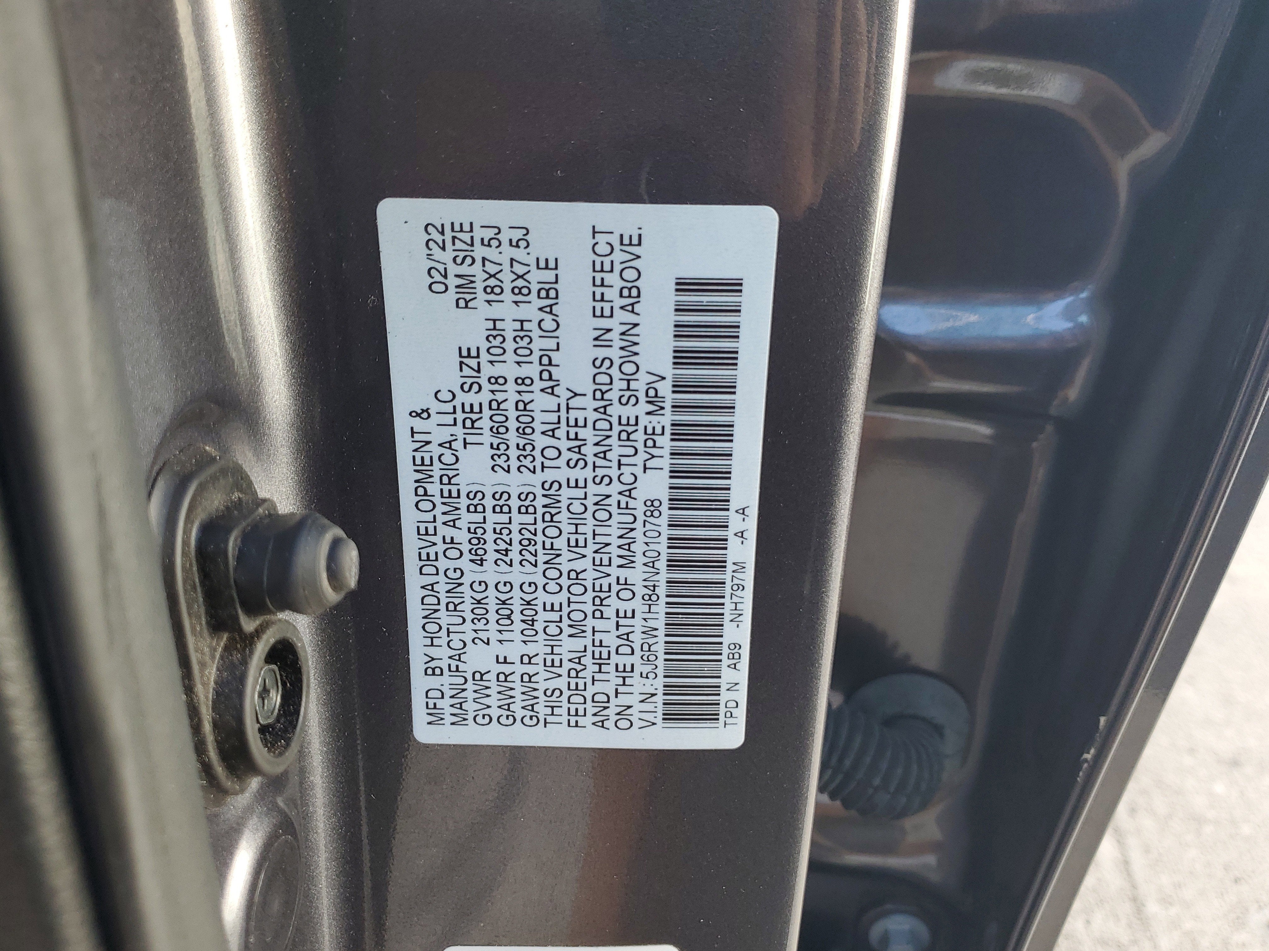 2022 Honda CR-V EX-L