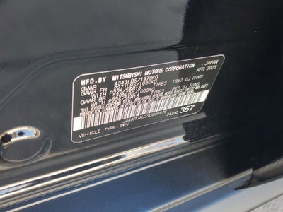 2025 Mitsubishi Outlander Sport ES