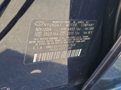2025 Hyundai Sonata SEL