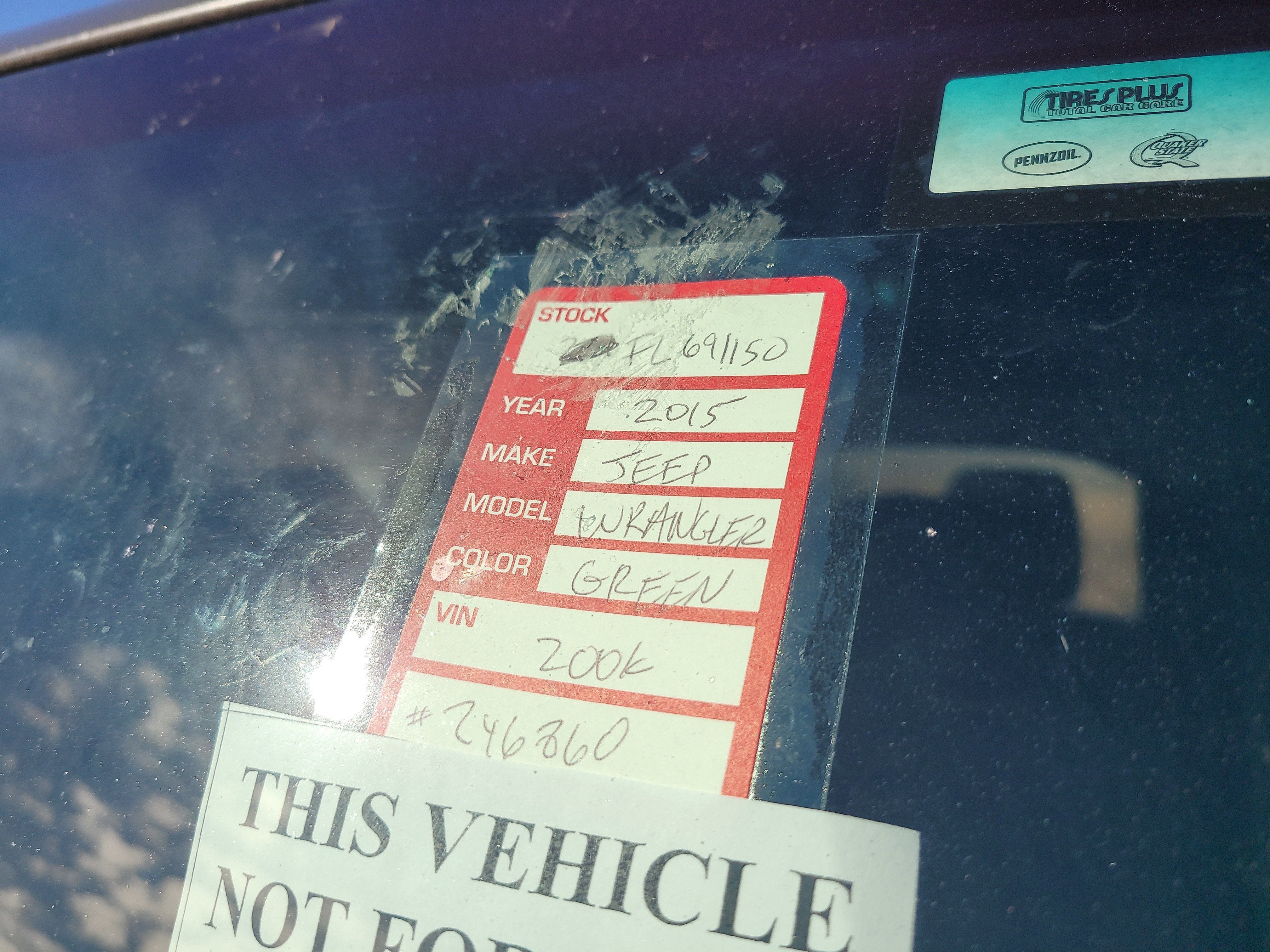 2015 Jeep Wrangler Unlimited Sahara