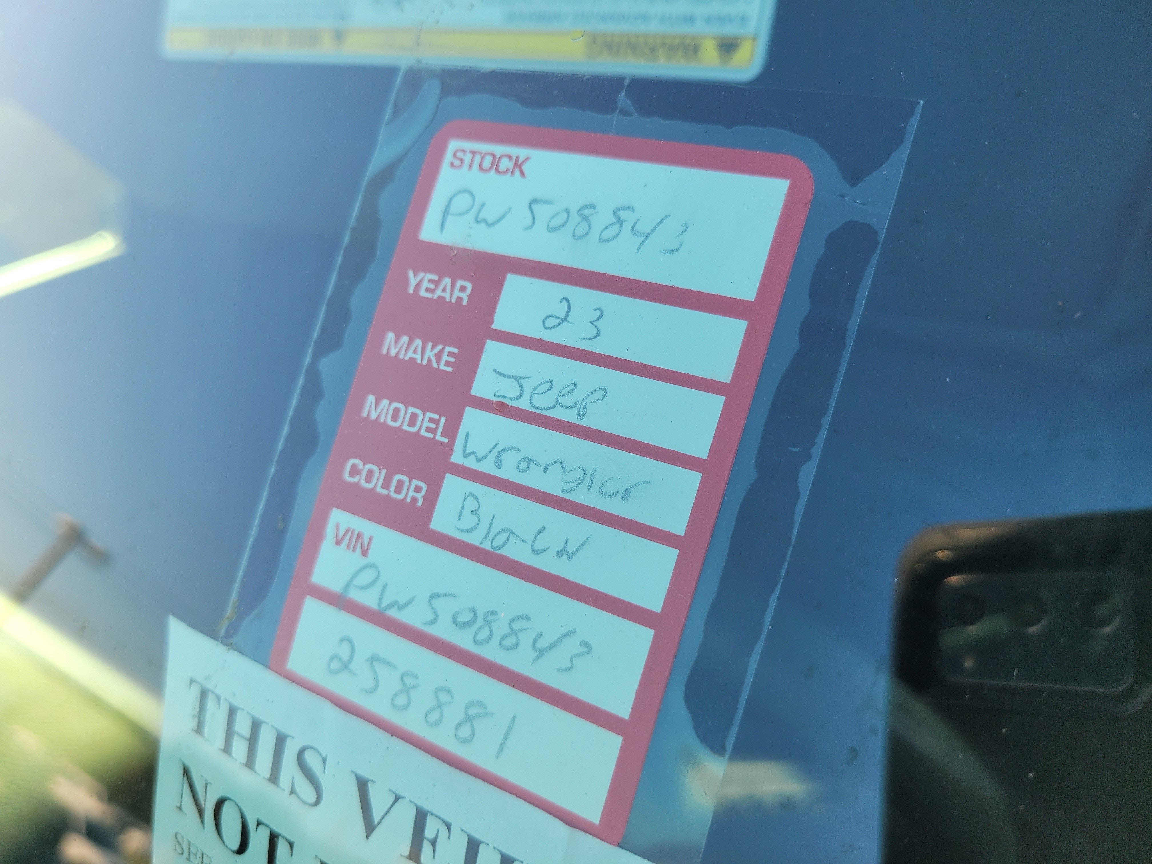 2023 Jeep Wrangler Willys