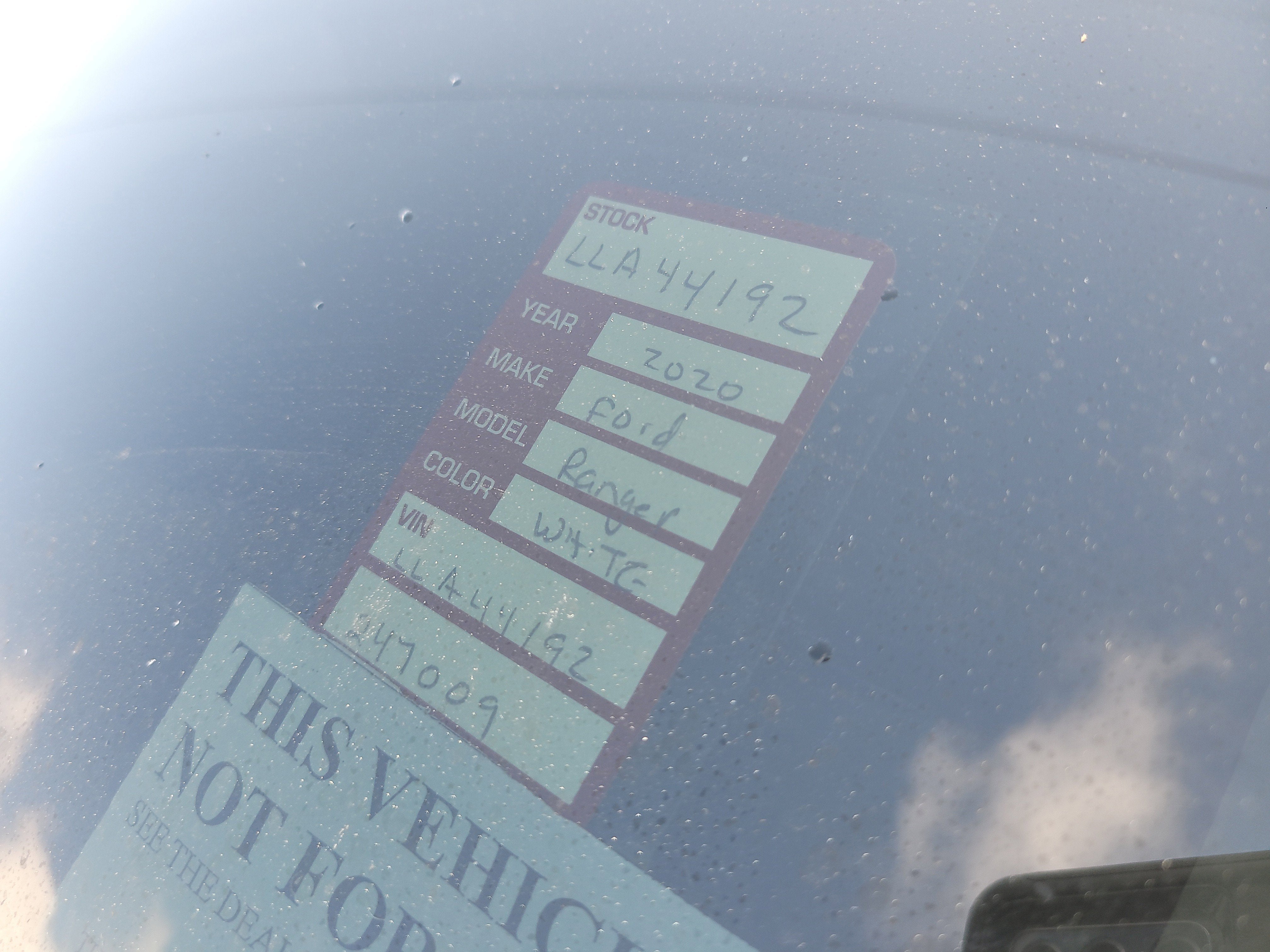 2020 Ford Ranger LARIAT