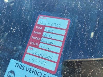 2018 Dodge Grand Caravan GT