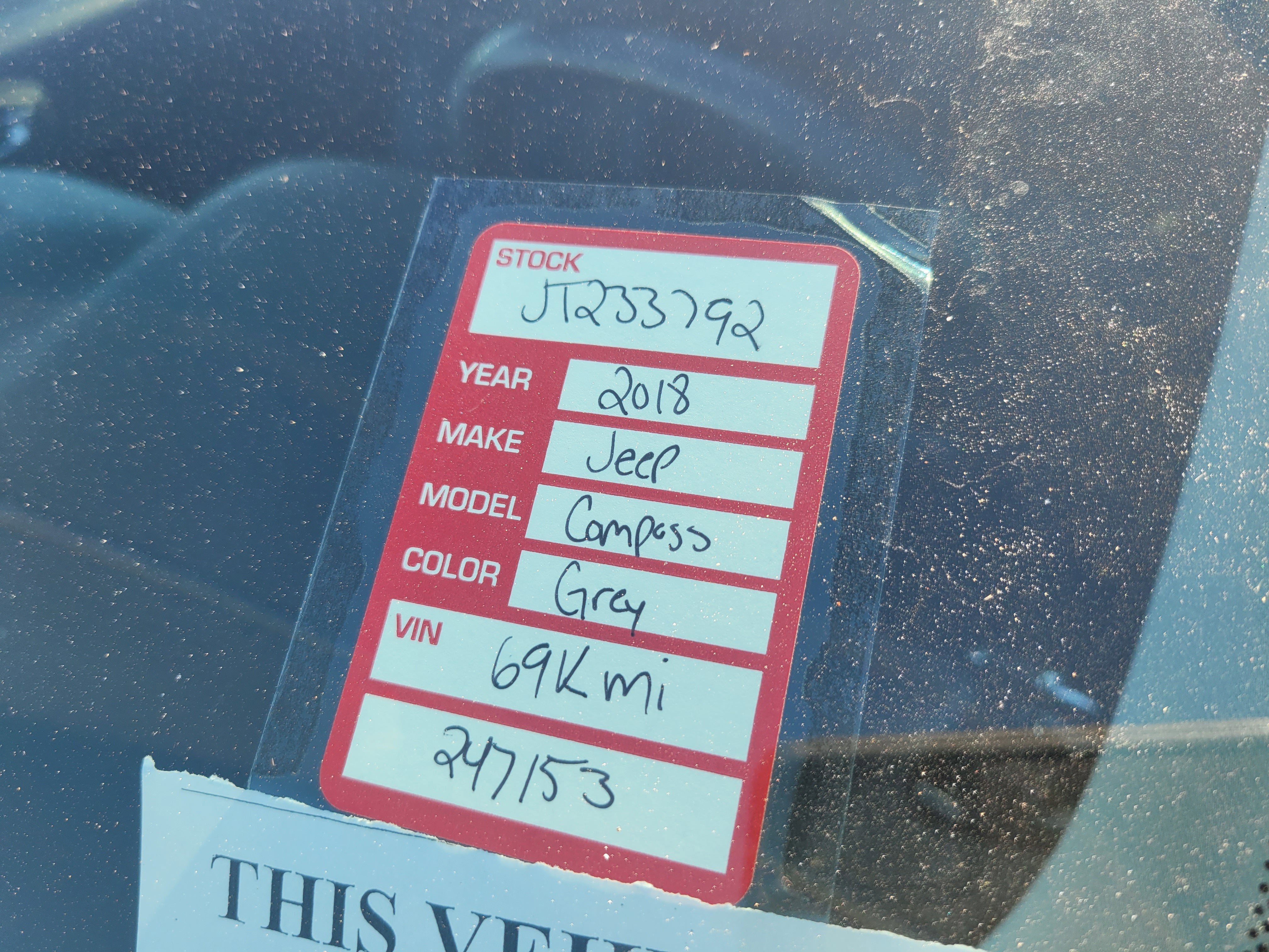 2018 Jeep Compass Limited