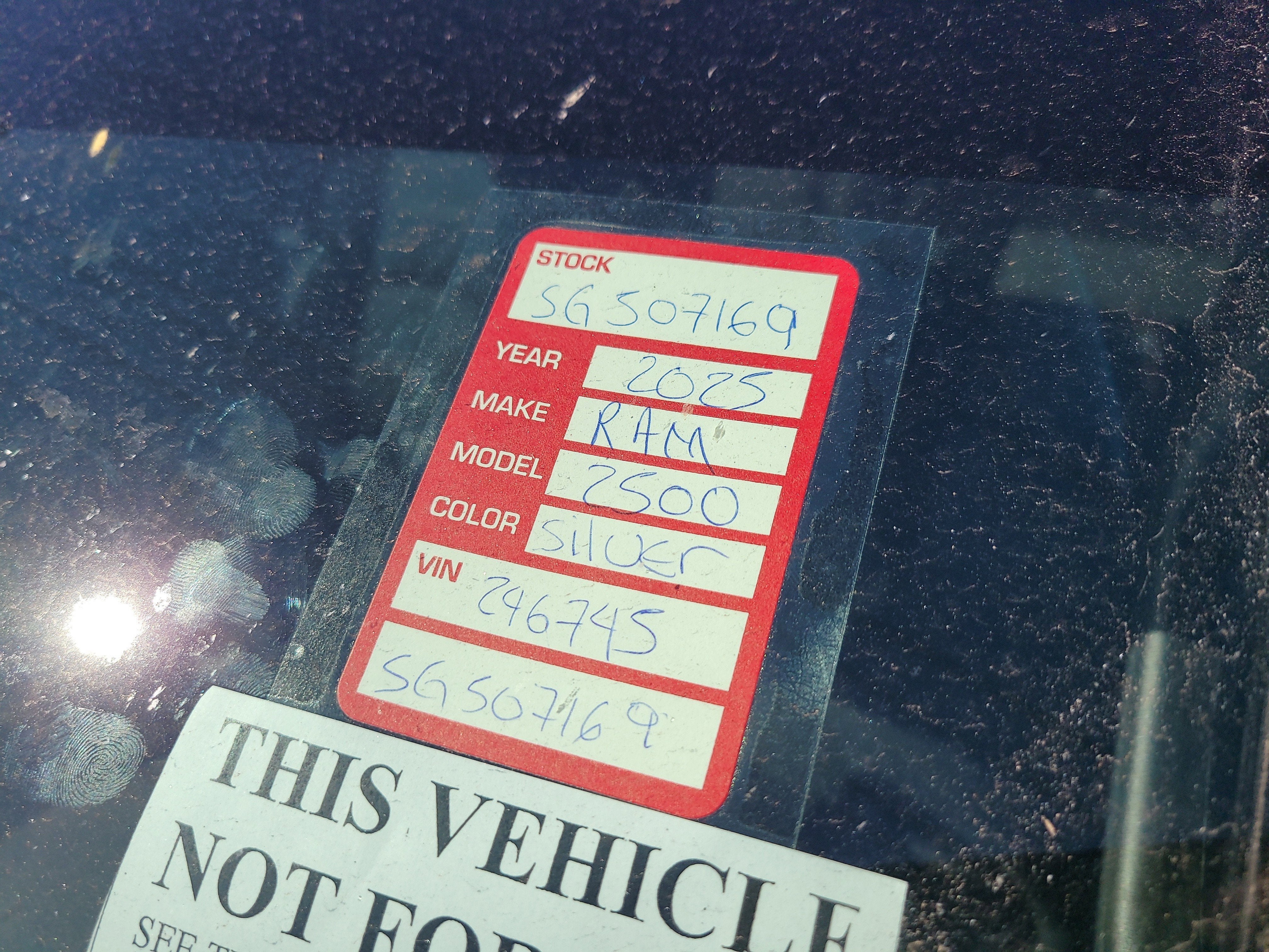 2025 RAM 2500 Laramie