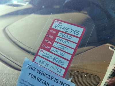 2022 RAM 3500 Longhorn