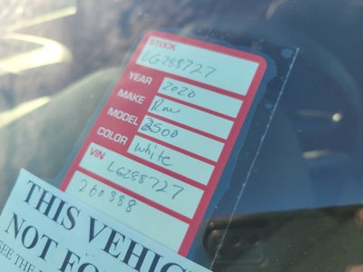 2020 RAM 2500 Tradesman