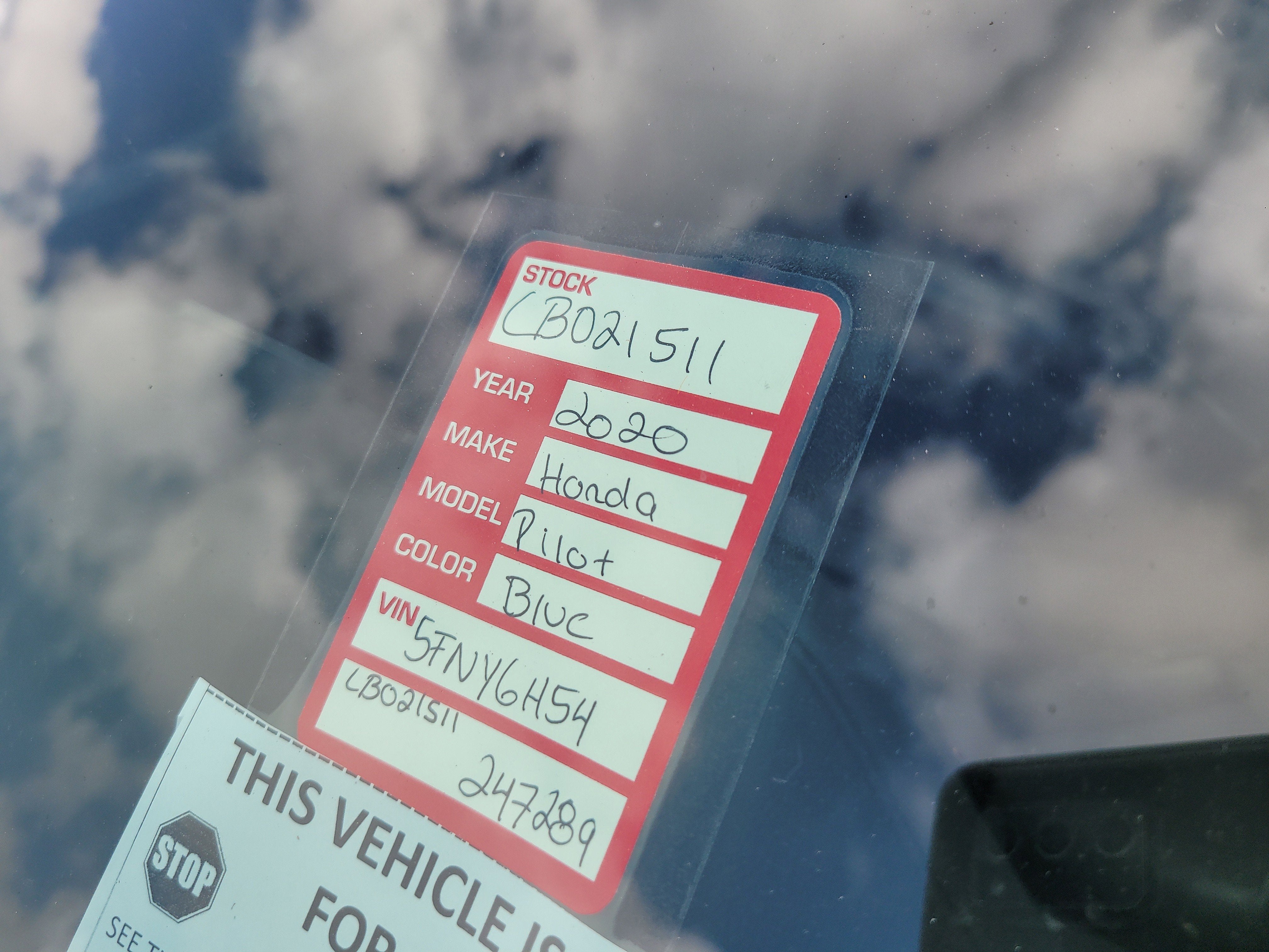 2020 Honda Pilot EX-L