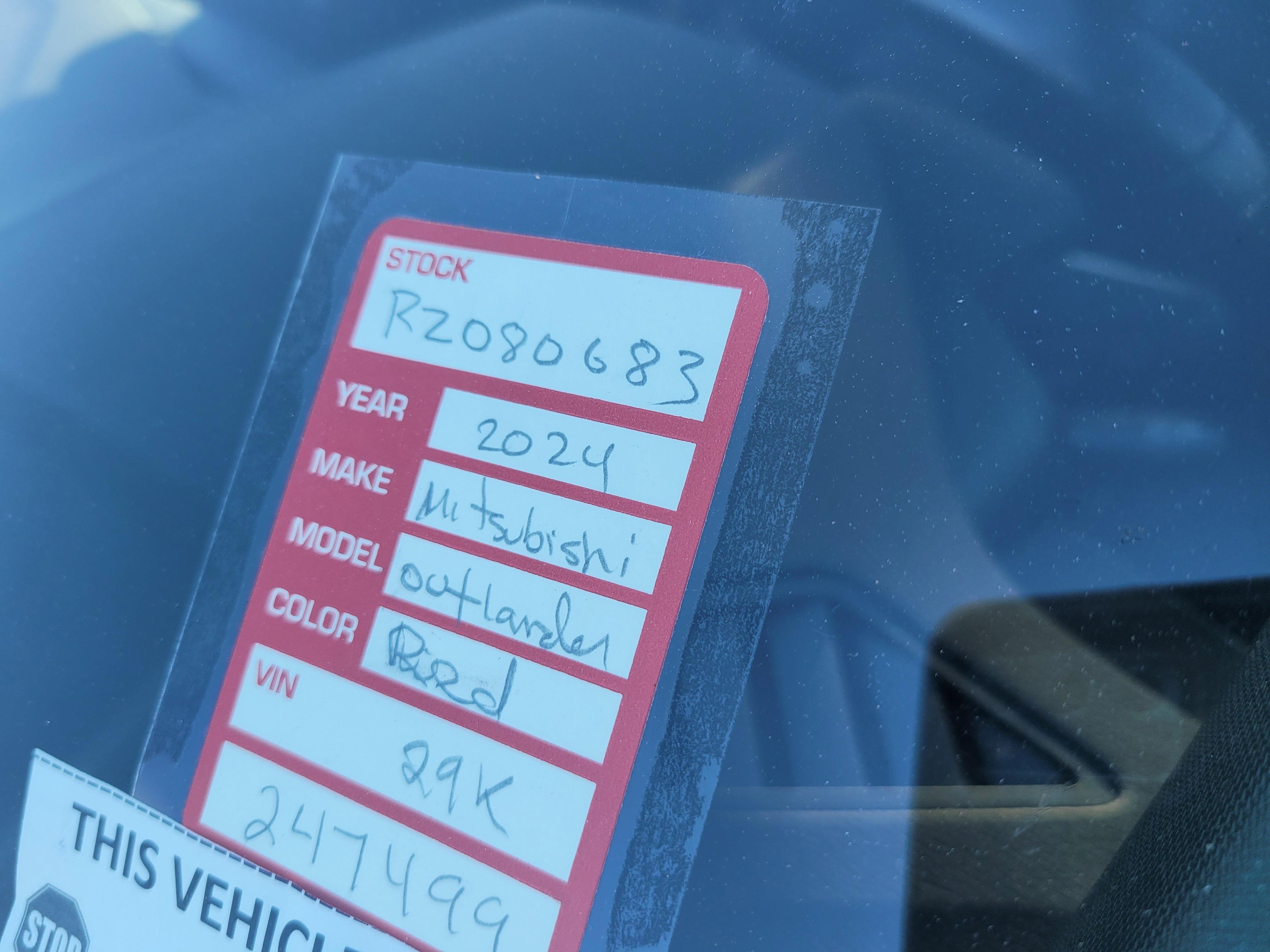 2024 Mitsubishi Outlander SE