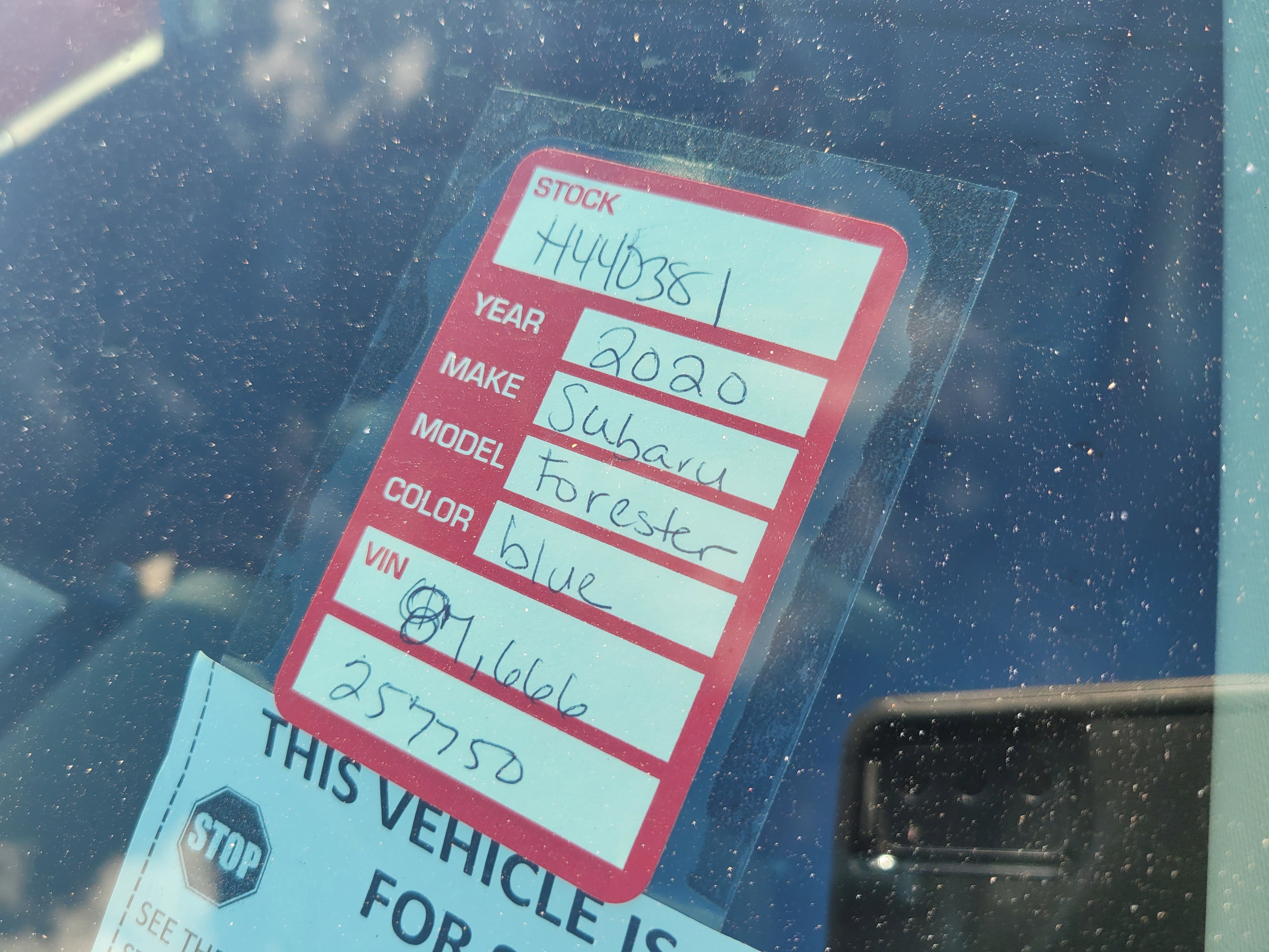 2020 Subaru Forester Touring