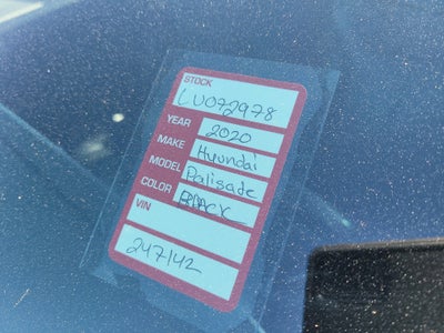 2020 Hyundai Palisade Limited