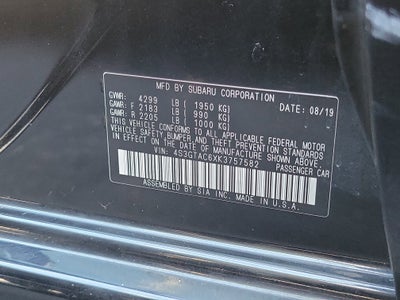2019 Subaru Impreza Premium