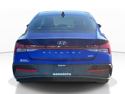 2025 Hyundai Elantra Hybrid Blue