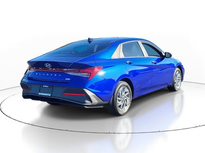 2025 Hyundai Elantra Hybrid Blue