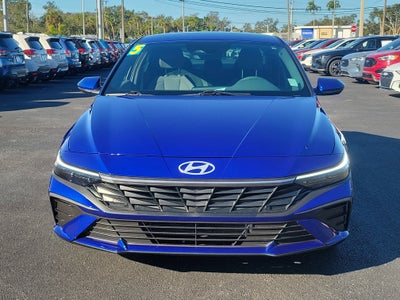 2025 Hyundai Elantra Hybrid Blue