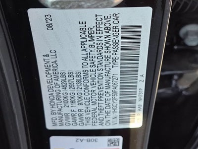2023 Honda Accord Hybrid Sport