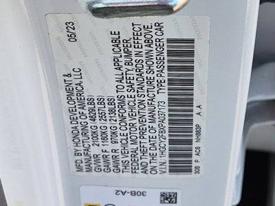 2023 Honda Accord Hybrid Touring