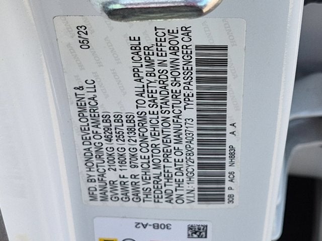 2023 Honda Accord Hybrid Touring