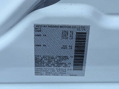 2024 Nissan Altima 2.5 SR